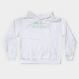 Dolce Far Niente #5 - Slow Vacation Kids Hoodie